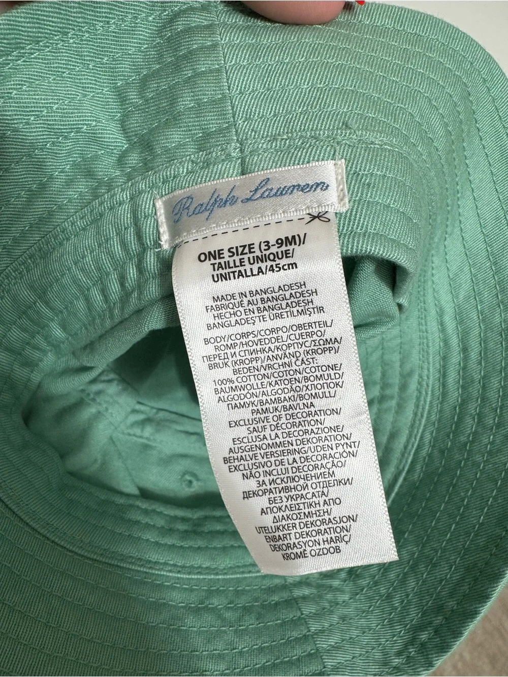 Ralph Lauren soft mint